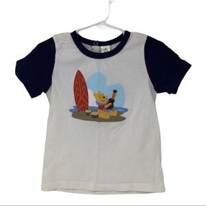 Disney store Winnie the Pooh color block shirt